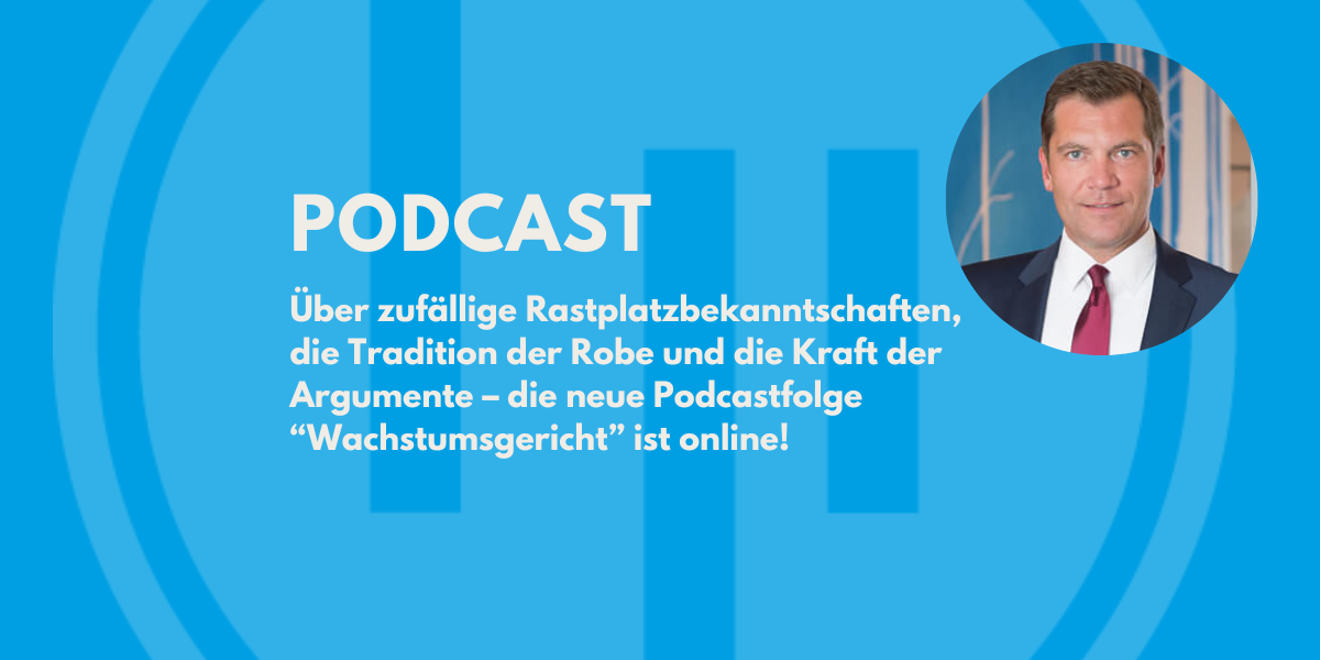 Dr. Thomas Hildebrandt zu Gast im Podcast "Wachstumsgericht"